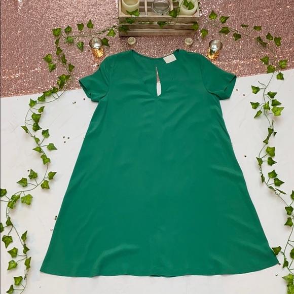 NWOT - Gotha Green Midi, Lightweight Spring Time Dress, Size 2 - Picture 4 of 7
